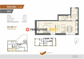 Prodej novostavby bytu Ráchel 1+kk, 50 m2, Hodonín - 4