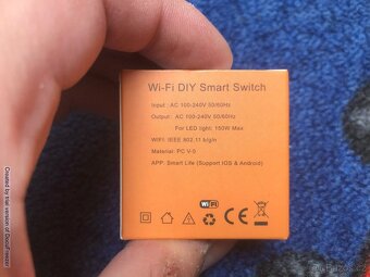 COLOROCK 8x mini smart wifi spínač Tuya/Smartlife - 4