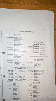 2 vojenské služební mapy, 1936, 1938, němčina. - 4