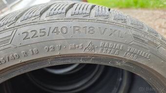 Prodám 4x zimní pneu 225/40/18 - 4