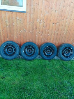 Zimní plechové disky 215/60 r16 - 4