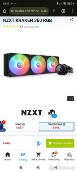 Vodní chlazení Kraken 360 RGB - 4