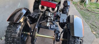 Nová dětská čtyřkolka Cobra 49ccm oranžová, E startér a DO - 4