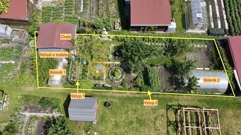 Prodej zahrádky s chatkou na vlastním pozemku 220 m2, Strako - 4