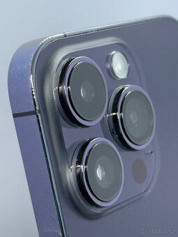 iPhone 14 Pro 256 GB Deep Purple - Baterie 100 %, záruka - 4