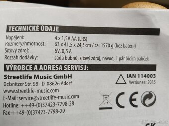 Sada el. bubnů Sheffield E-drum - 4