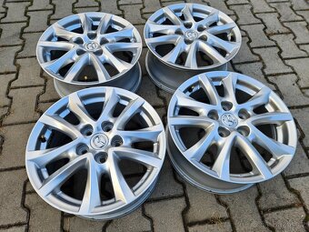 Disky Originální Mazda 5x114 16" - Top stav - - 4