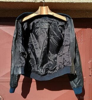 Cropped Leather Jacket 38/M - 4