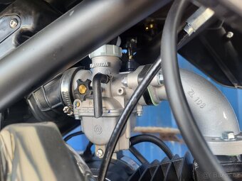 Pitbike ASIX XB68 140ccm 19/16"  E-START + svetlo oranžový - 4