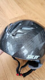 Chlapecká lyžařská helma Sulov velikost S-M, včetně brýlí - 4