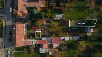 Prodej bytu 2+1 55 m2 se zahradou 280 m2 a garáží v Újezdu u - 4