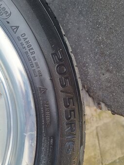 Original alu.kola.mercedes 5x112 R16 205 55 16 - 4