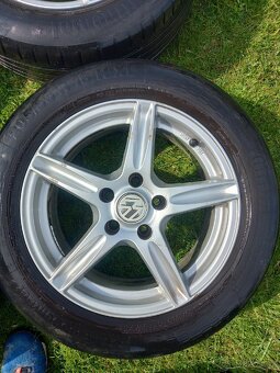 Alu kola letní sada 5x112 16" Golf 6+, Dezent, Caddy,Touran - 4