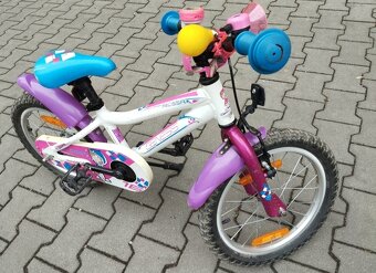 Dětské dívčí kolo Melissa Genesis 16 vč.balančních kol - 4
