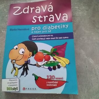 Prodám knihy-o bylinkách a strava pro diabetiky, Nové 5 x fo - 4