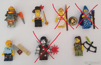 Lego 50 sběratelských Minifigurek ze sérií - 4