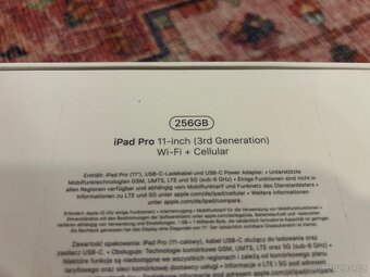 Apple iPad PRO 3 gen. 11” M1 256GB wifi+cell., příslušenství - 4