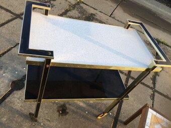 retro servirovaci stolek. - 4