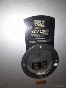 Reproduktory raveland xcv 1200 a zesilovač MCCrypt PA-5000 M - 4