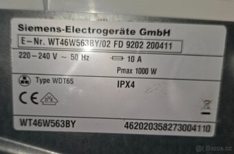 Sušička Siemens IQ 700 - 4