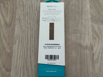Apple Watch 38 / 40 / 41mm Milanese Loop - Gold - 4