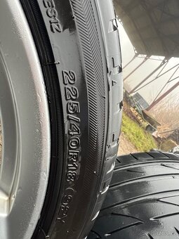 Sada originálních letních ALU kol Škoda |5x112; 225/40/18| - 4