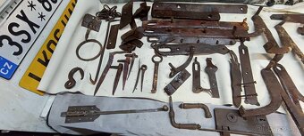 Staré kování panty.... - 4