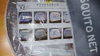 moskytiéra 180x200x150cm - nová - 4