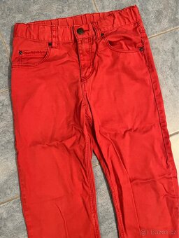 Plátěné kalhoty H&M vel. 140 - 4