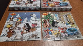 Puzzle Krteček a Vánoce; Krteček a Zima - 4