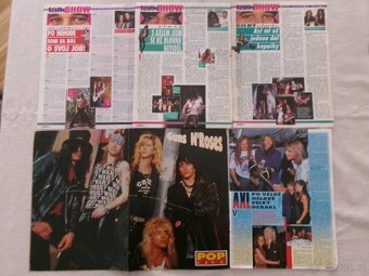 Guns N´Roses - sbírka článků a plakátů. - 4