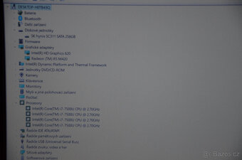 Dell Vostro 15 (3568) i7/16GB/SSD 256GB/Radeon R5 - 4