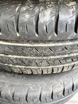 Sada litá kola 4x100 r13 s letním pneu 165/70 r13 - 4