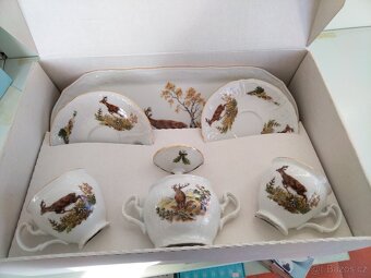 Myslivecký set porcelán Bernadotte - 4