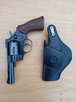Kožené opaskové pouzdro pro revolver Arminius HW38 - 4