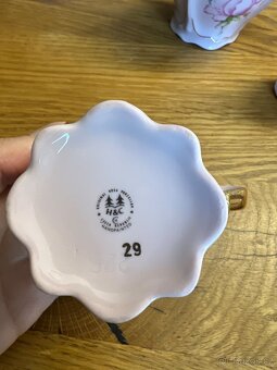 Růžový porcelán H&C, Rosa Chodov, 32ks - 4