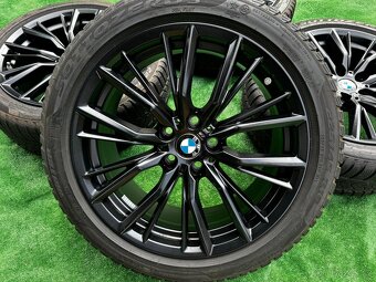 Originál alu kola Bmw 5x112 R18 styling 796M Pirel - 4