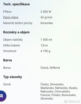 Napařovač oděvů Tefal - 4