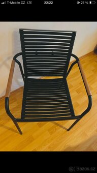 Zahradní nebo balkonová židle - 4