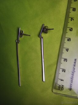 Stříbrné náušnice - 4