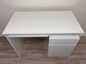 Počítačový stůl bílý - 4