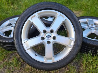 Kompletní letní originál Alu kola FORD - 205/50 R17 - 5x108 - 4