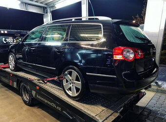 VW Passat B6 kombi r.v. 2008 černá metalíza kód barvy LC9X - 4
