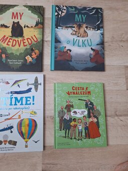 Dětské knihy My o vlku, My o medvědu, cesta k vynálezům.. - 4