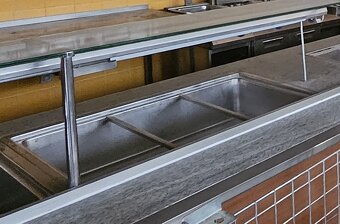 Výdejní stůl na potraviny – gastro č. 071 - 4