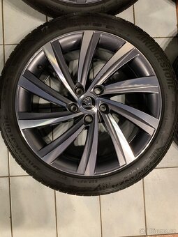 Alu kola Škoda R18 5X112 LETNÍ PNEU 225/45 R18 PERSEUS - 4