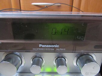 Nabízím minivěž Panasonic SA-PM15. Radio hraje pěkně a přehr - 4