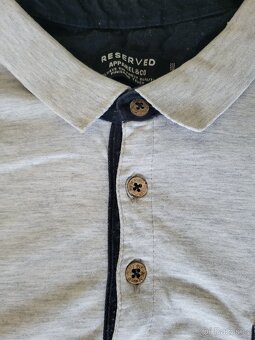 RESERVED - PÁNSKÉ TRIČKO POLO XL - 4