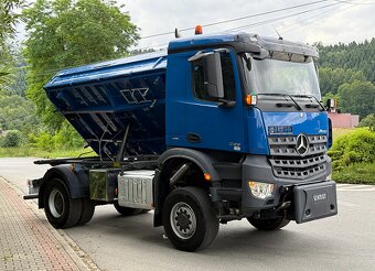 Mercedes-Benz AROCS 2136 4x4 - třístranný sklápěč + závěs - 4