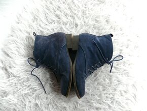 zateplené španělské kožené kozačky 36 - 4